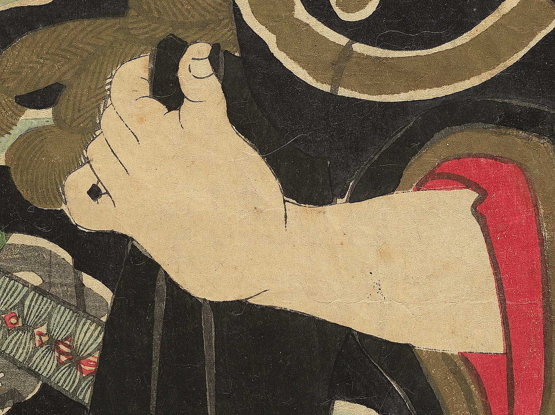 Sikitori senryo nobori by Toyohara Kunichika / BJ348-747
