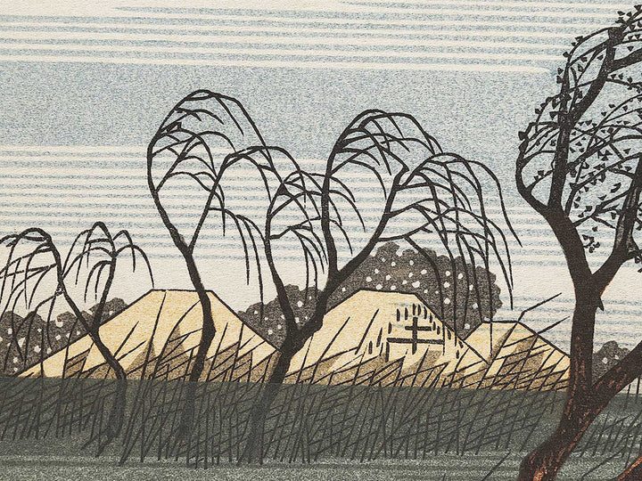 Seba from the series The Sixty-nine Stations of the Kiso Kaido by Utagawa Hiroshige, (Large print size) / BJ330-491