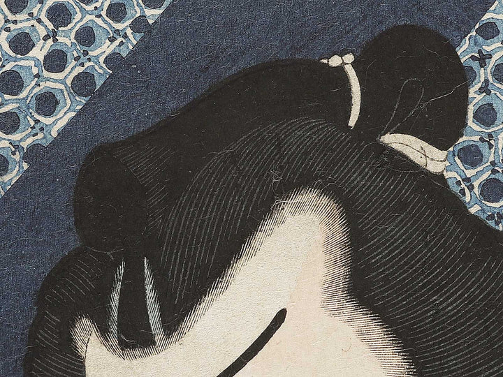 Shirafuji from the series Mitate shusse sumo by Utagawa Kunisada(Toyokuni III) / BJ340-011