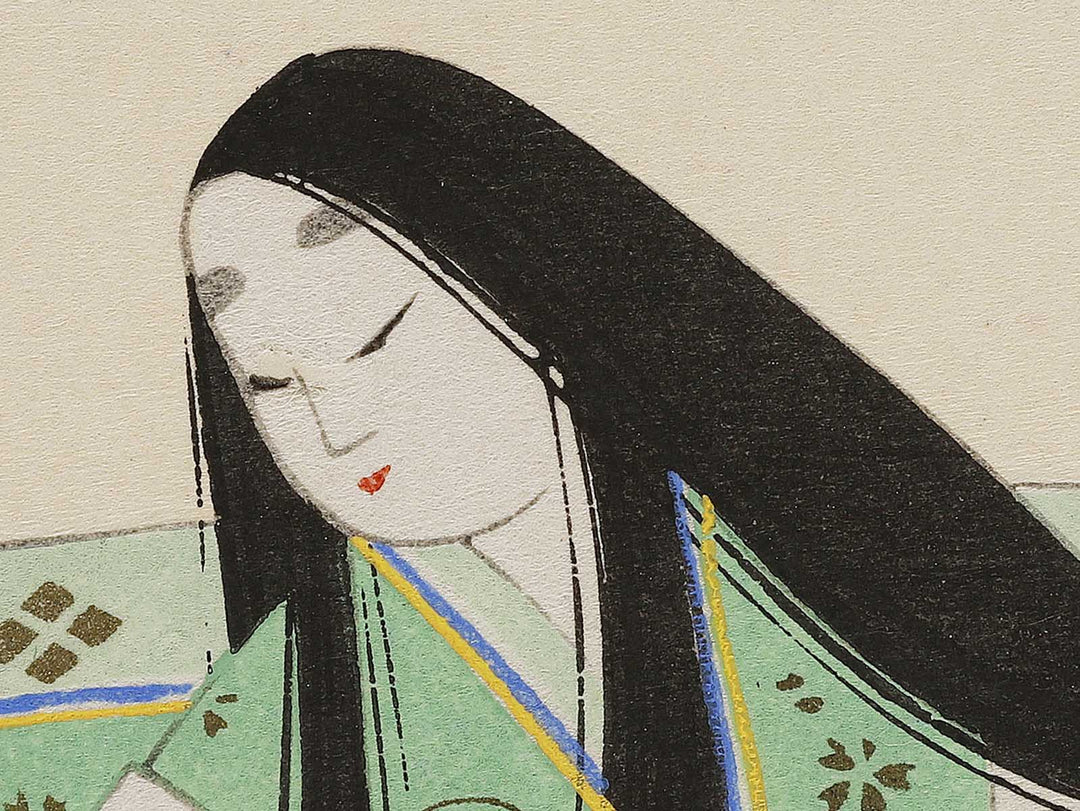 Picture Competition from the series The Tale of Genji by Ebina Masao, (Medium print size) / BJ329-098