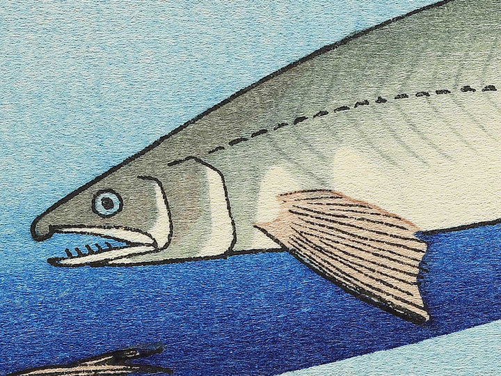 Ayu from the series the series FISH by Utagawa Hiroshige, (Medium print size) / BJ330-554