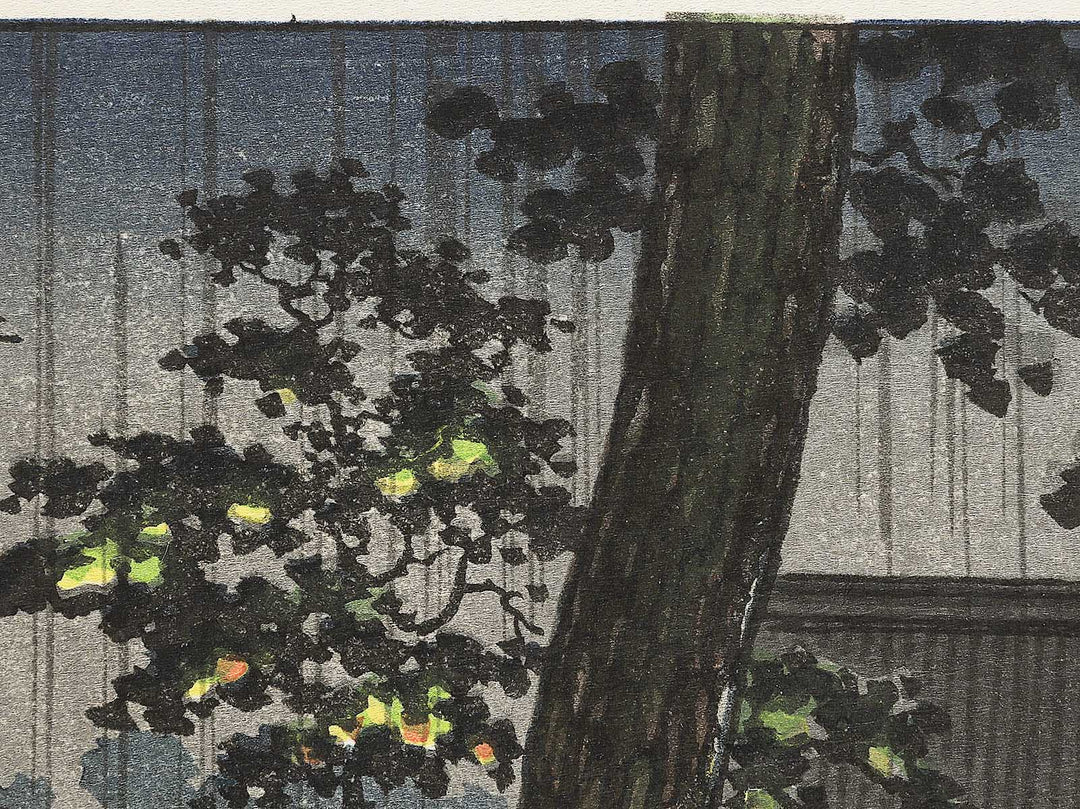 Takanawa Sengakuji by Tsuchiya Koitsu, (Large print size) / BJ352-583