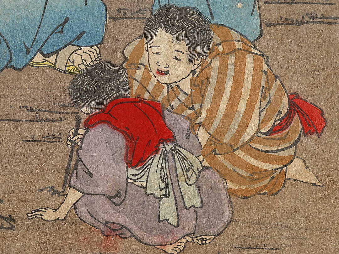 Sugawara Michizane kyo from the series Azumanishiki chuya kurabe by Yoshu Chikanobu / BJ329-406