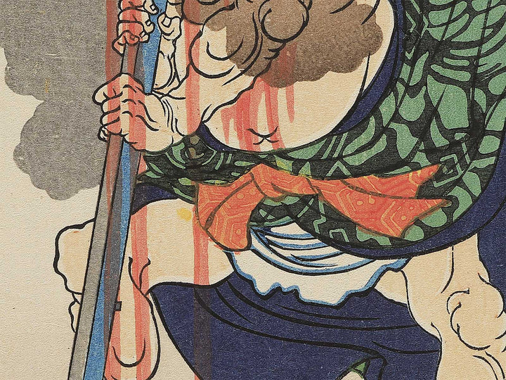 Seiriki Tomigoro from the series Kinsei Kyogiden by Tsukioka Yoshitoshi / BJ344-008