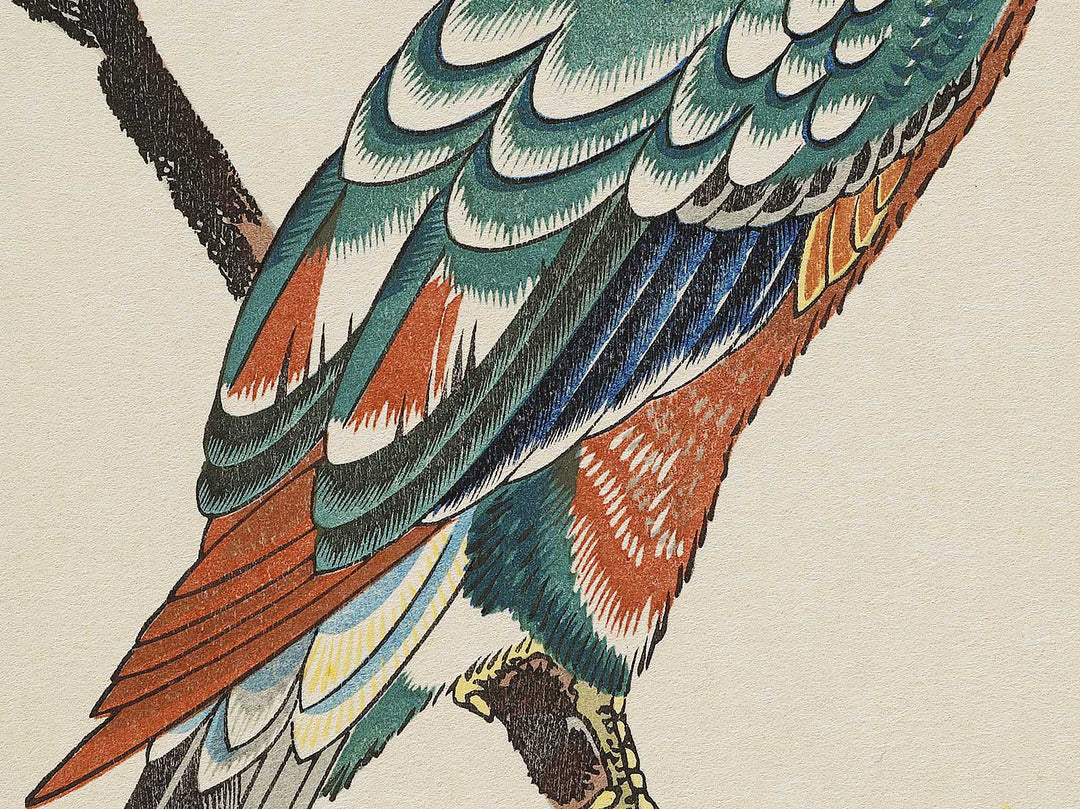 Kaido ni omu from the series Kacho dai tanzakusen by Utagawa Hiroshige, (Medium print size) / BJ328-174