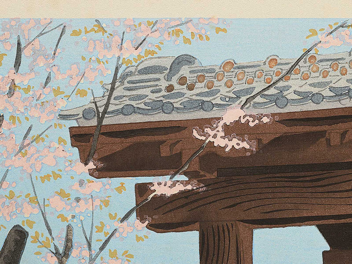 Nirayama Egawatei mae no Fuji(Buson zessan no kei) from the series Fuji sanjurokkei no uchi by Tokuriki Tomikichiro, (Large print size) / BJ350-322