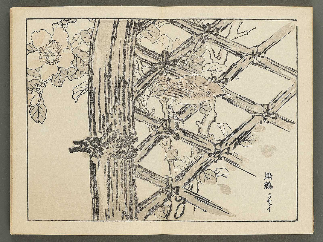 Bairei gafu (Kacho no bu) by Kono Bairei / BJ351-106