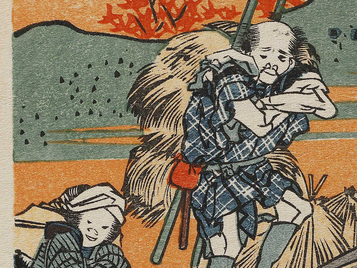 Ariwara no Narihira  from the series Hyakunin isshu ubaga etoki by Katsushika Hokusai, (Large print size) / BJ332-822