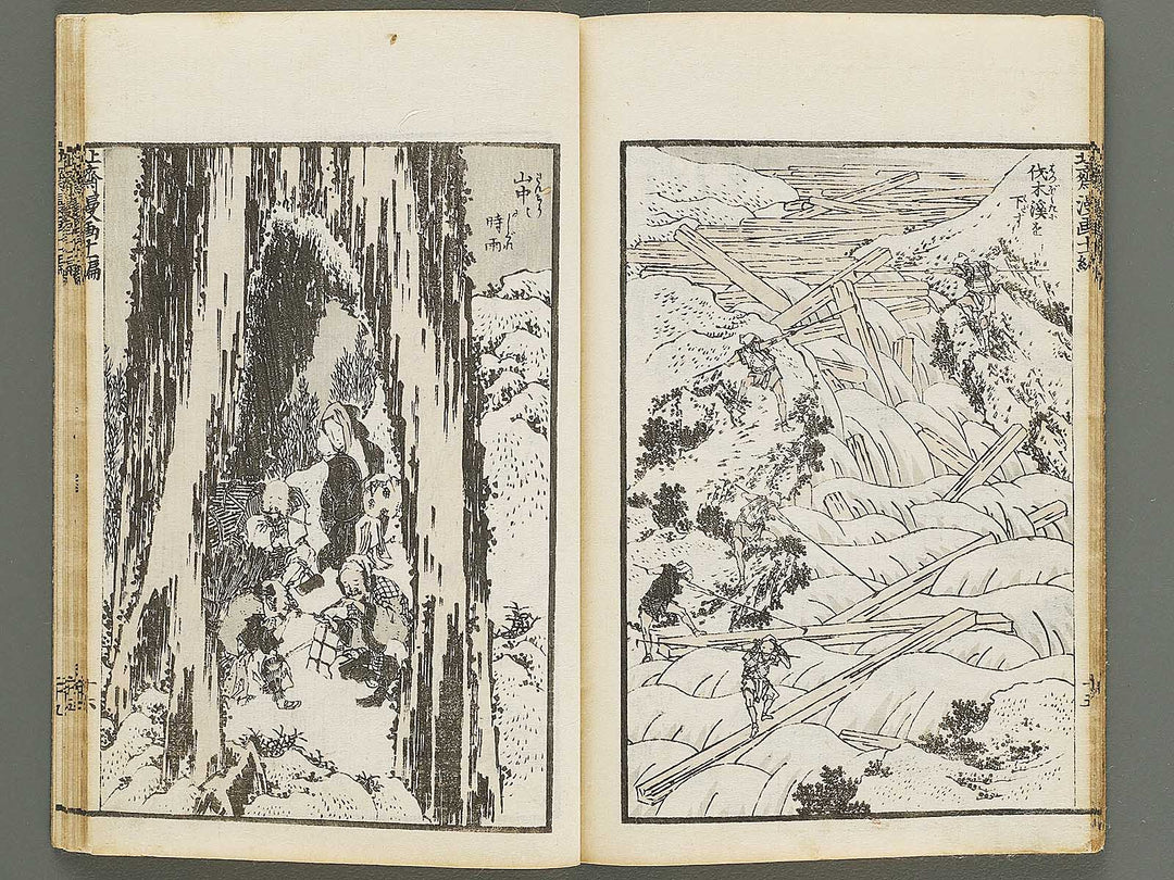 Hokusai manga Volume 11 by Katsushika Hokusai / BJ337-785