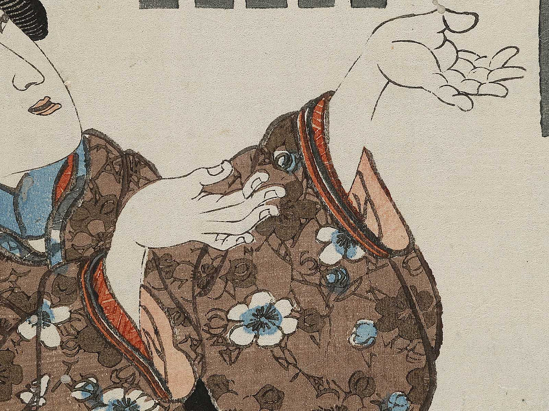 Hyakuban Jintokuin from the series Hyakunin isshu esho by Utagawa Kunisada(Toyokuni III) / BJ314-692