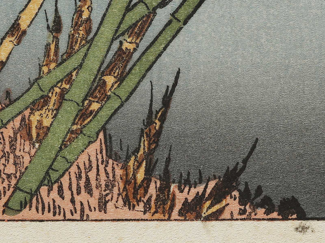 Chikurin no fuji from the series One Hundred Views of Mount Fuji by Katsushika Hokusai, (Medium print size) / BJ327-908
