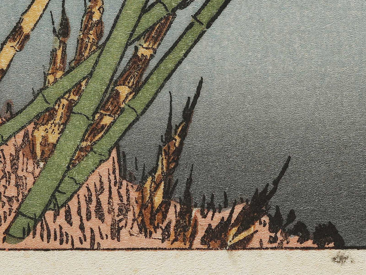 Chikurin no fuji from the series One Hundred Views of Mount Fuji by Katsushika Hokusai, (Medium print size) / BJ327-908