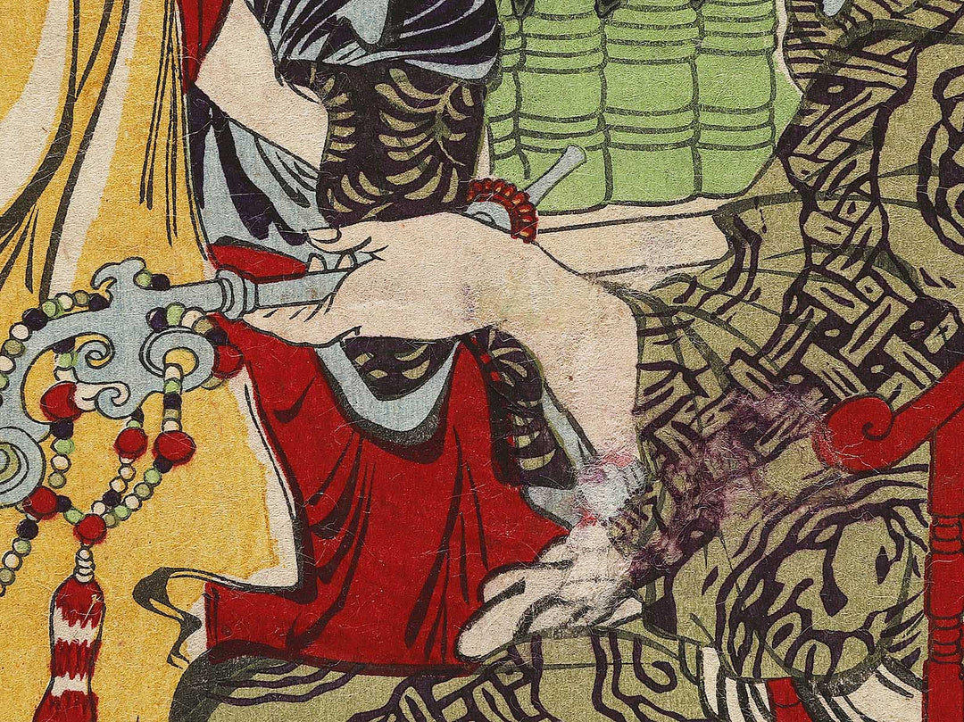 Konishi Yukinaga from the series Kyujin Yosai shuhitsu by Utagawa Kuniteru II / BJ335-006