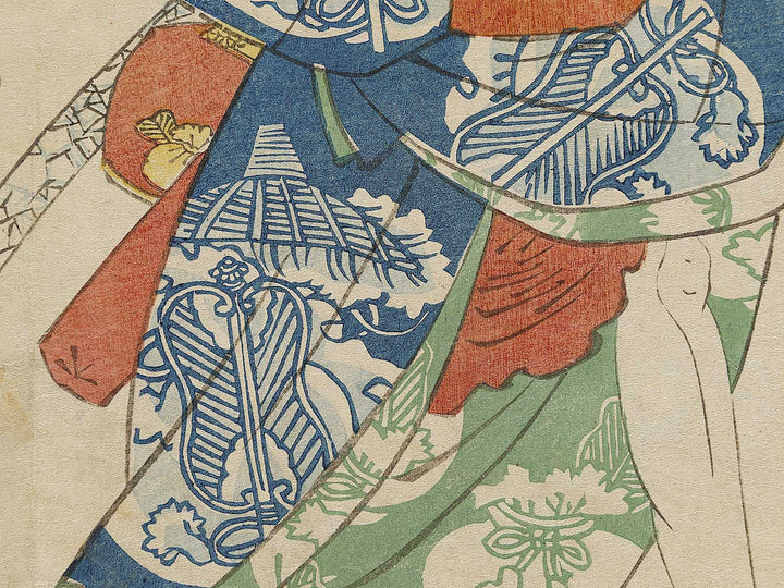 Bando Shucho from the series Edo no hana goninotoko by Utagawa Kuniyoshi / BJ322-294