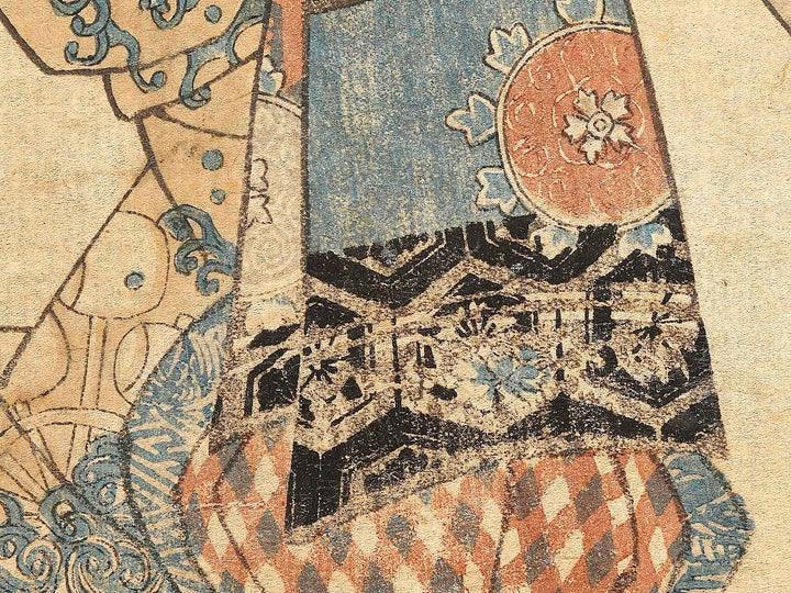 Botan from the series Hana zukushi by Utagawa Yoshimasu / BJ323-092