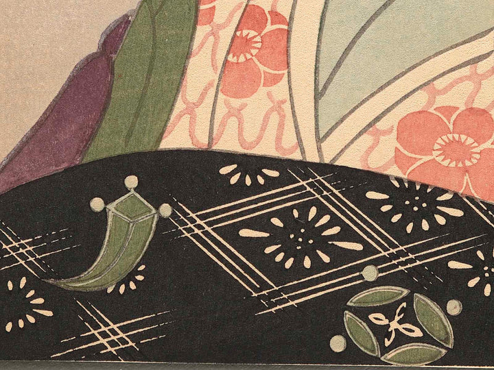 Ogiya nai Takigawa by Chobunsai Eishi, (Large print size) / BJ225-078