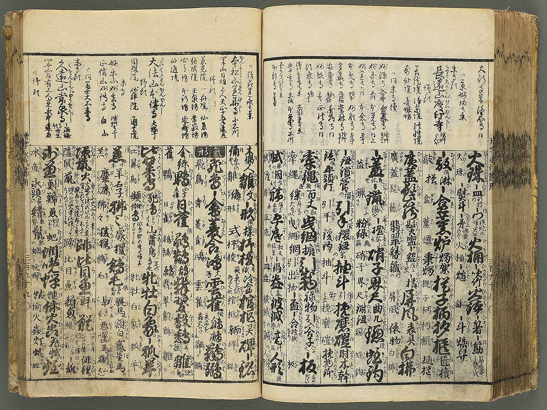 Shinsen dainihon eitai setsuyo mujinzo by Matsukawa Hanzan / BJ345-184