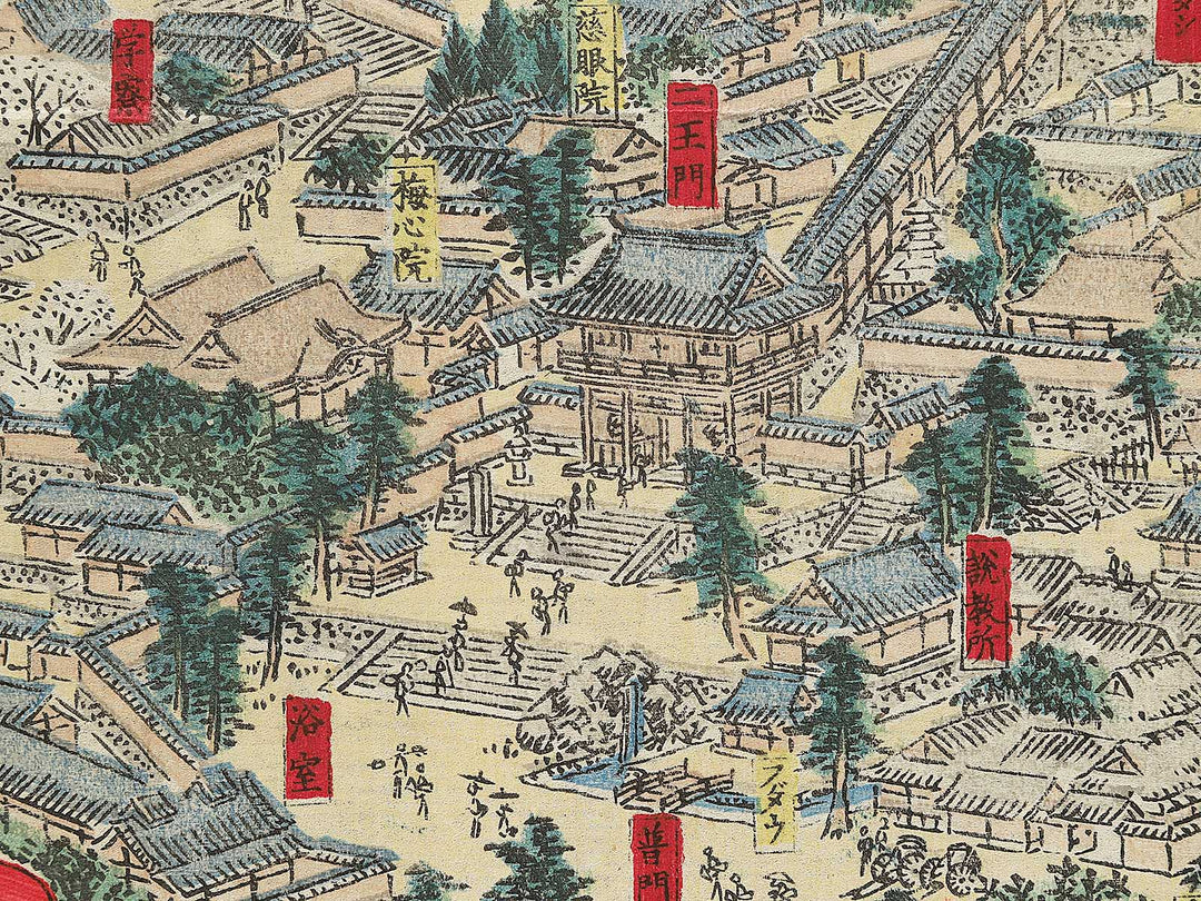 Hase meisho ichiran no zu by Matsukawa Hanzan / BJ345-023