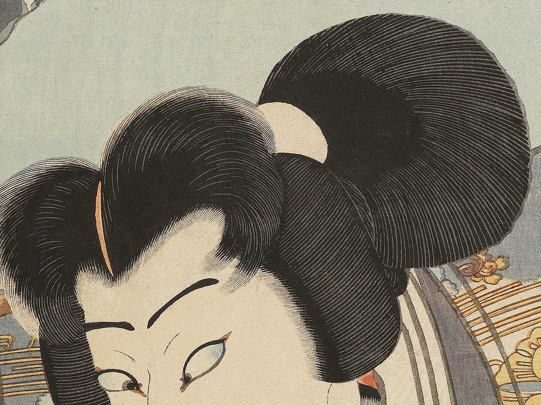 Taira Taro Yoshikado from the series Imayo oshie kagami by Utagawa Kunisada(Toyokuni III) / BJ325-444