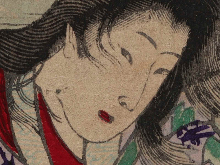 Setsu gekka mutsu tsuki katami-hime asahina by Chikanobu / BJ238-329