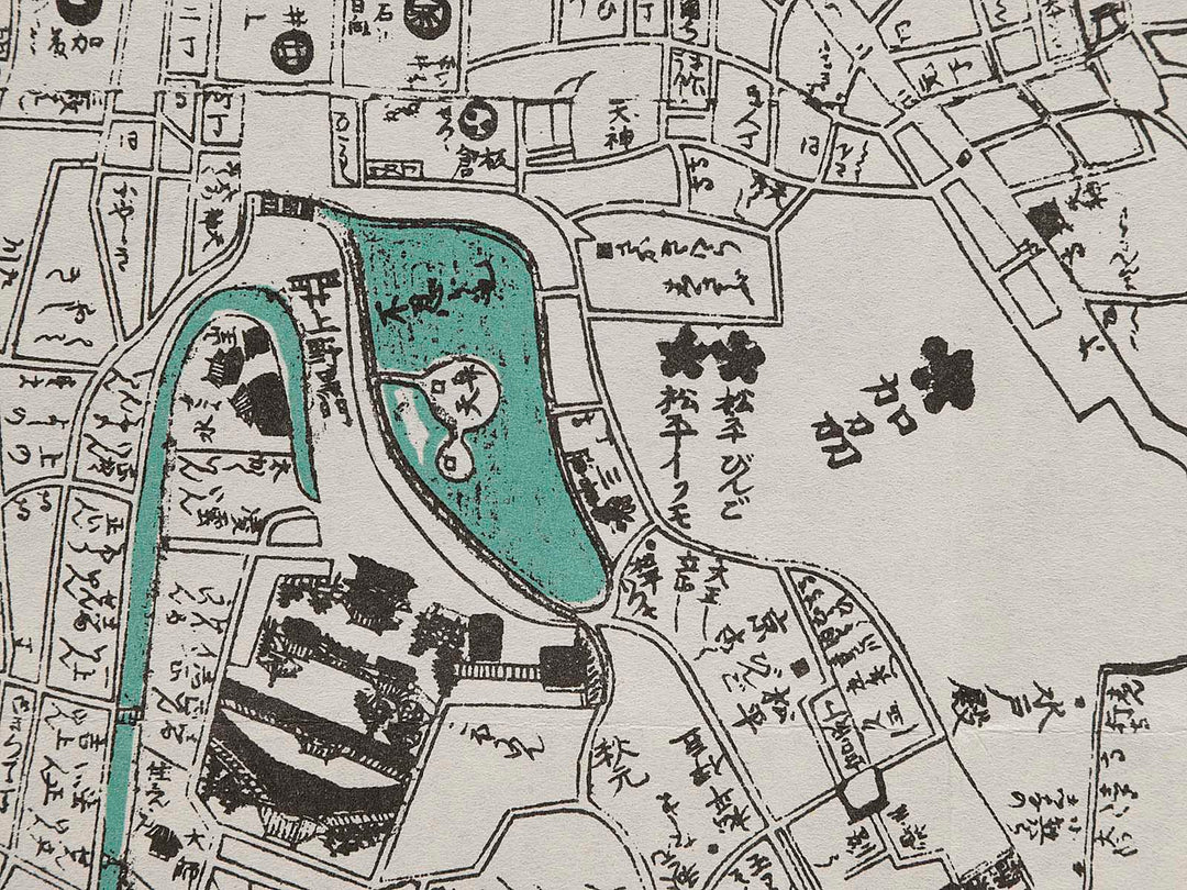 Map of Edo (tokyo)(Large-sized map) / BJ237-020