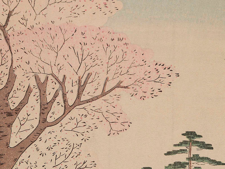 Meisho Edo Hyakkei (Tamagawa tsutsumi no hana) / BJ272-335