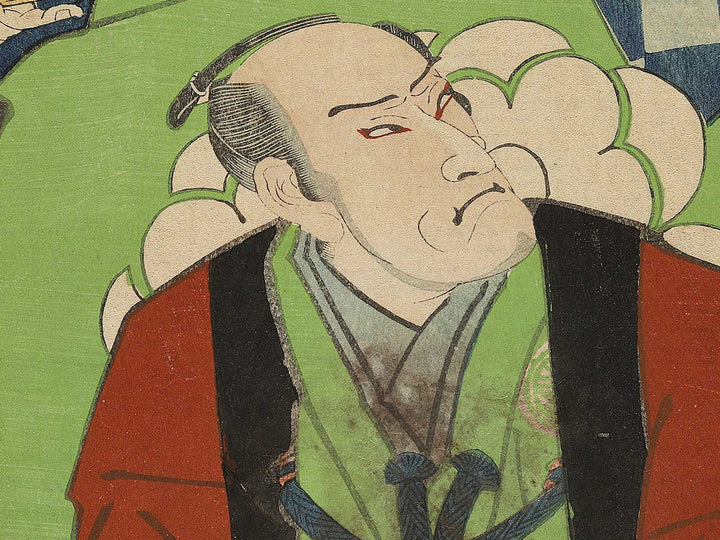 Ichiban nori meiki no sashimono by Toyohara Kunichika / BJ299-271