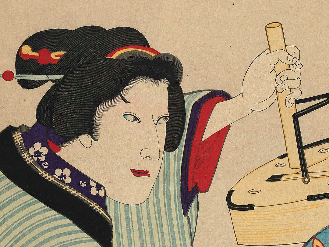 Kabuki actor by Toyohara Kunichika / BJ267-526
