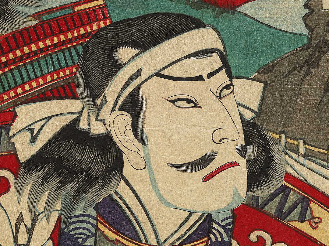 Kabuki actor who plays Samurai / BJ296-499