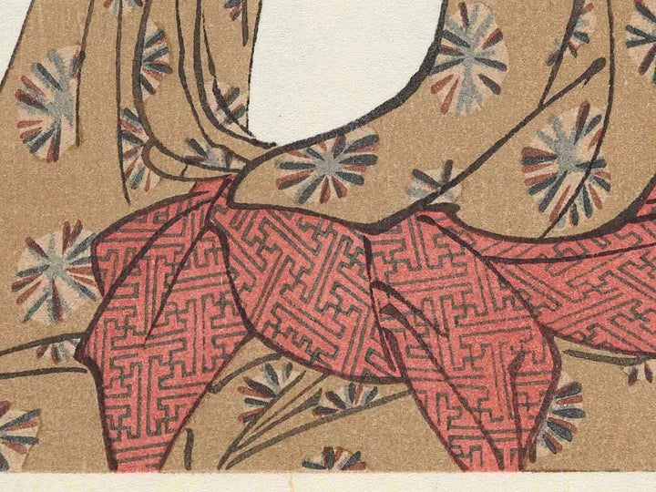 Smoking from the series Ten Classes of WomenÕs Physiognomy by Kitagawa Utamaro, (Medium print size) / BJ221-641