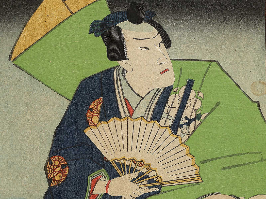Ichiban nori meiki no sashimono by Toyohara Kunichika / BJ299-271