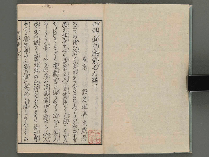 Seiyo dochu hizakurige Volume 9, (Ge) by Ochiai Yoshiiku / BJ265-727