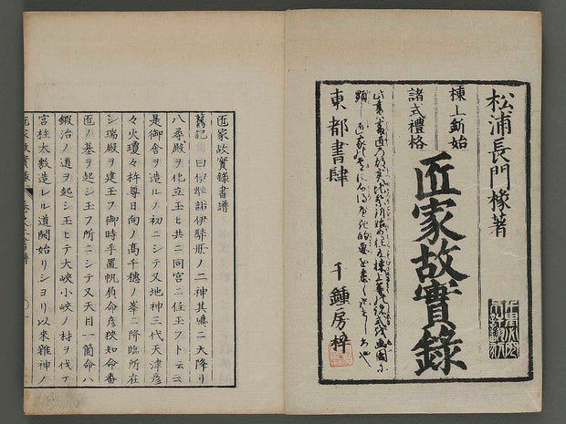 Shoka kojitsuroku (jo) / BJ256-298
