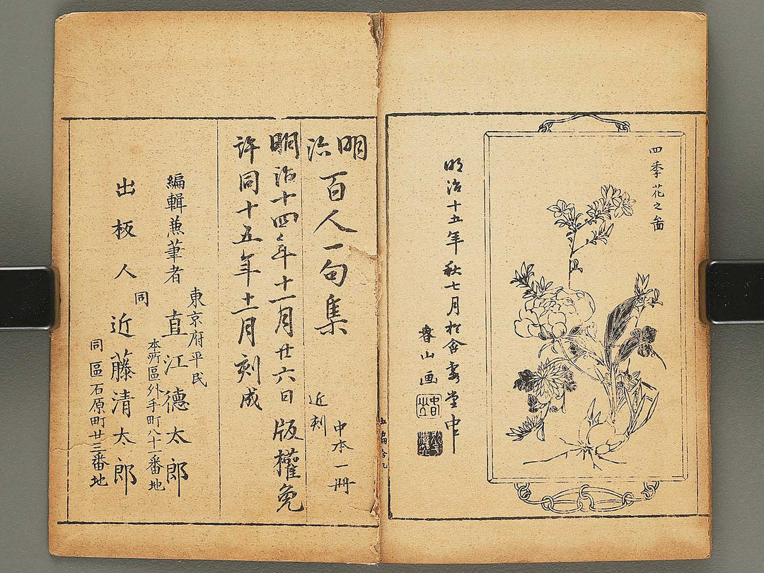 Shunzan gafu (zen) by Naoe Tokutaro / BJ293-594