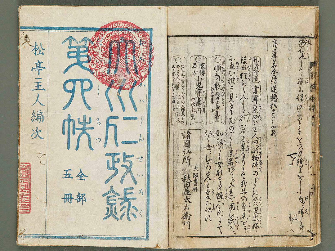 Komawaka zenden sakaro no matsu Volume 4 by Katsushika Taito / BJ288-316