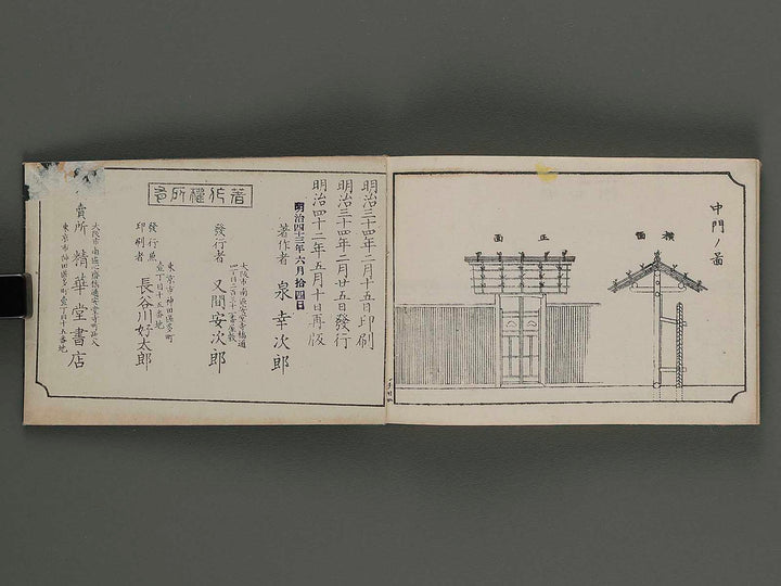Daisho machiya shin hinagata by Izumi Kojiro / BJ255-374