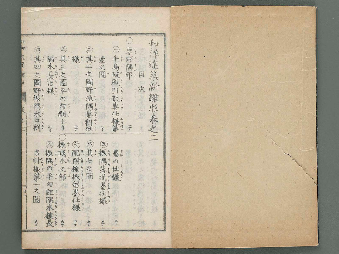 Wayo kenchiku shin hinagata Vol.2 / BJ261-996