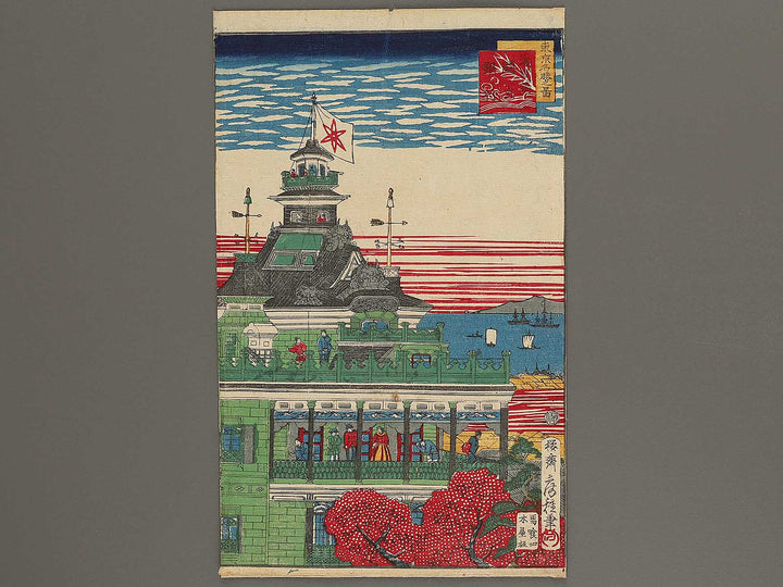 Kokuritsu ginko from the series Tokyo meisho no zu  by Utagawa Fusatane / BJ289-751