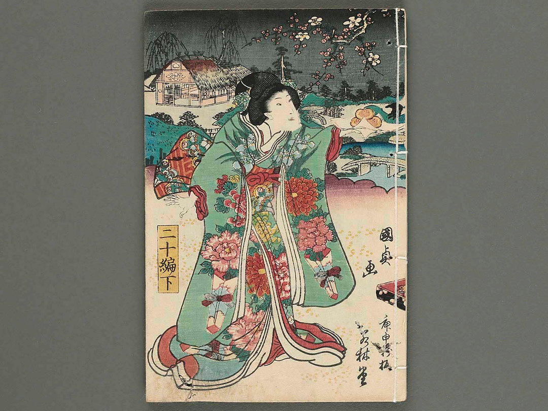 Hokusetsu bidan jidai kagami Volume 20, (Ge) by Utagawa Kunisada(Toyokuni III) / BJ269-521