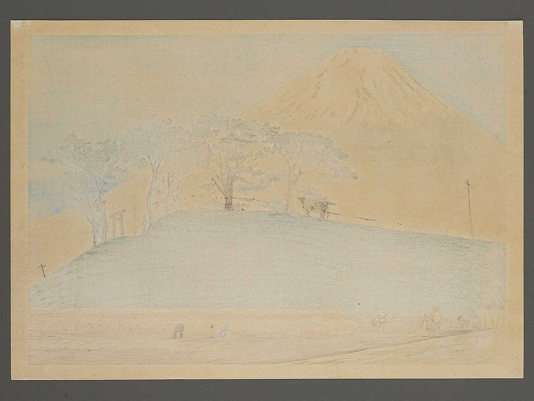 Honen no Fuji from the series Fuji sanjurokkei no uchi by Tokuriki Tomikichiro, (Large print size) / BJ295-512