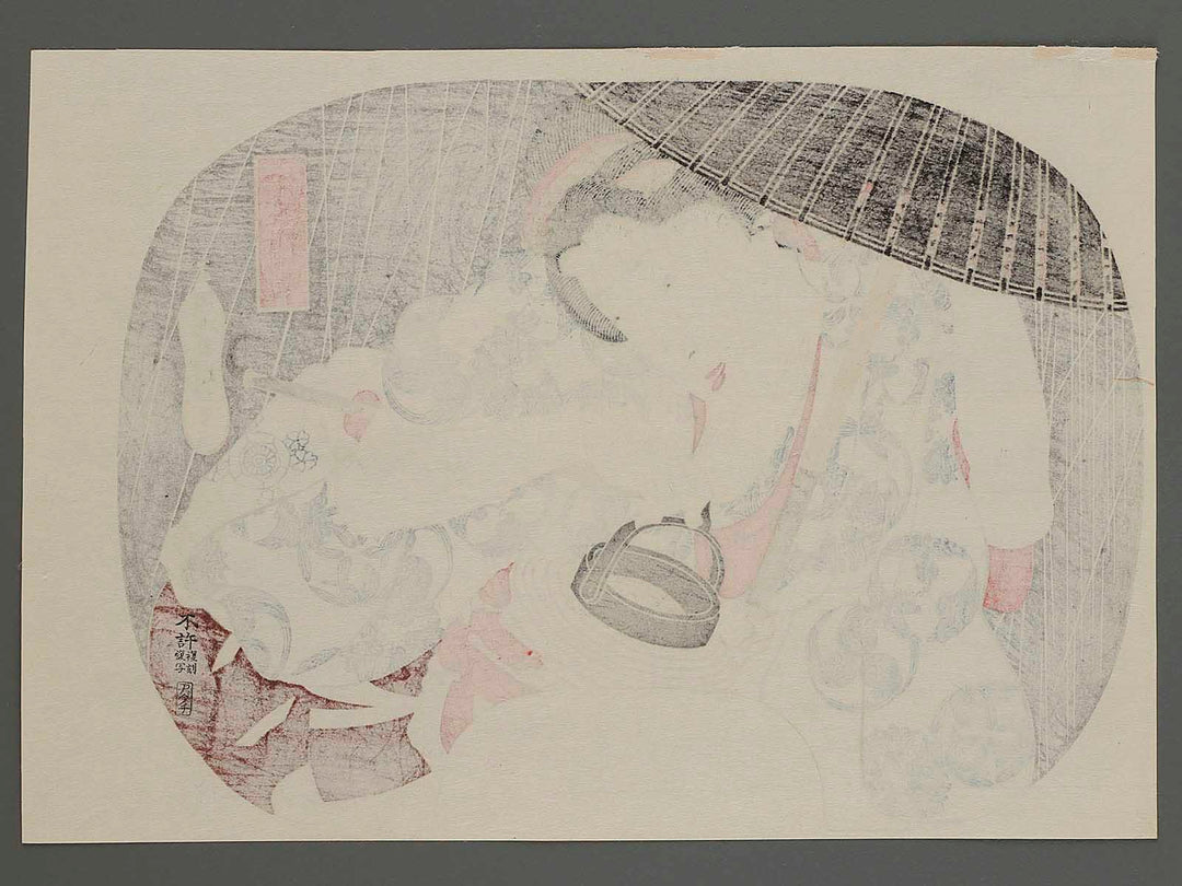 Ten days rain by Utagawa Kuniyoshi, (Large print size) / BJ260-078