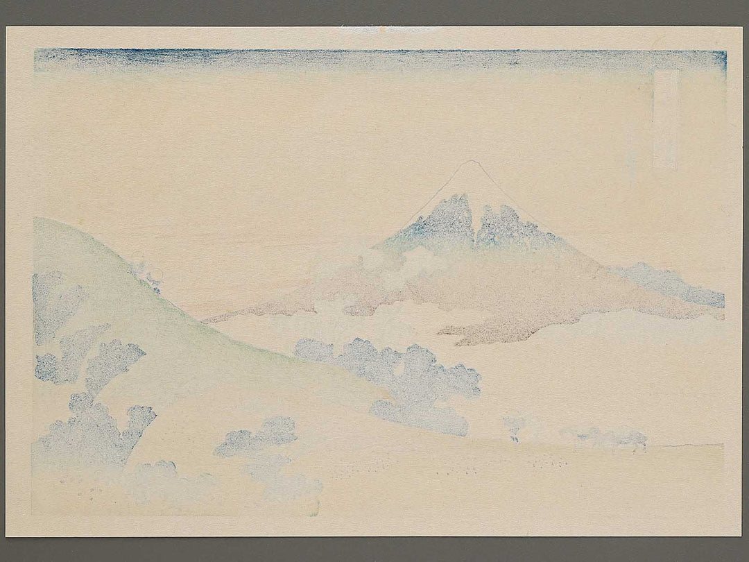 Inumetoge Pass in Kai Province from the series Thirty-six Views of Mount Fuji by Katsushika Hokusai, (Medium print size) / BJ297-647