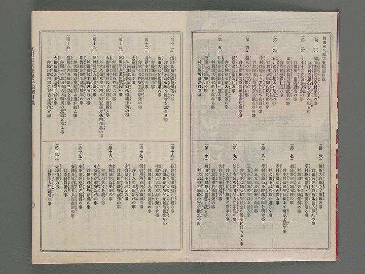 Konkojitsuroku sanada sandaiki Vol.13 / BJ201-152
