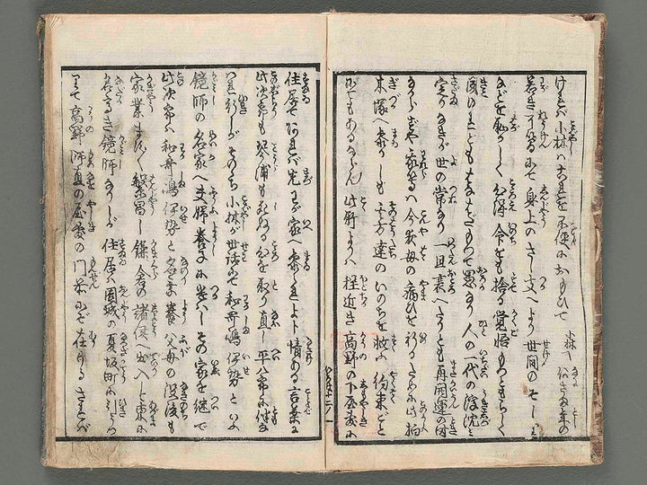 Seishi jitsuden iroha bunko Vol.12 by Keisai Eisen / BJ203-868