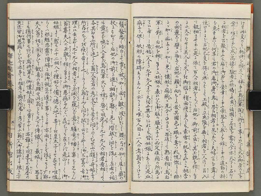 Shaka goitidaiki zue Volume 2 by Katsushika Hokusai / BJ290-584