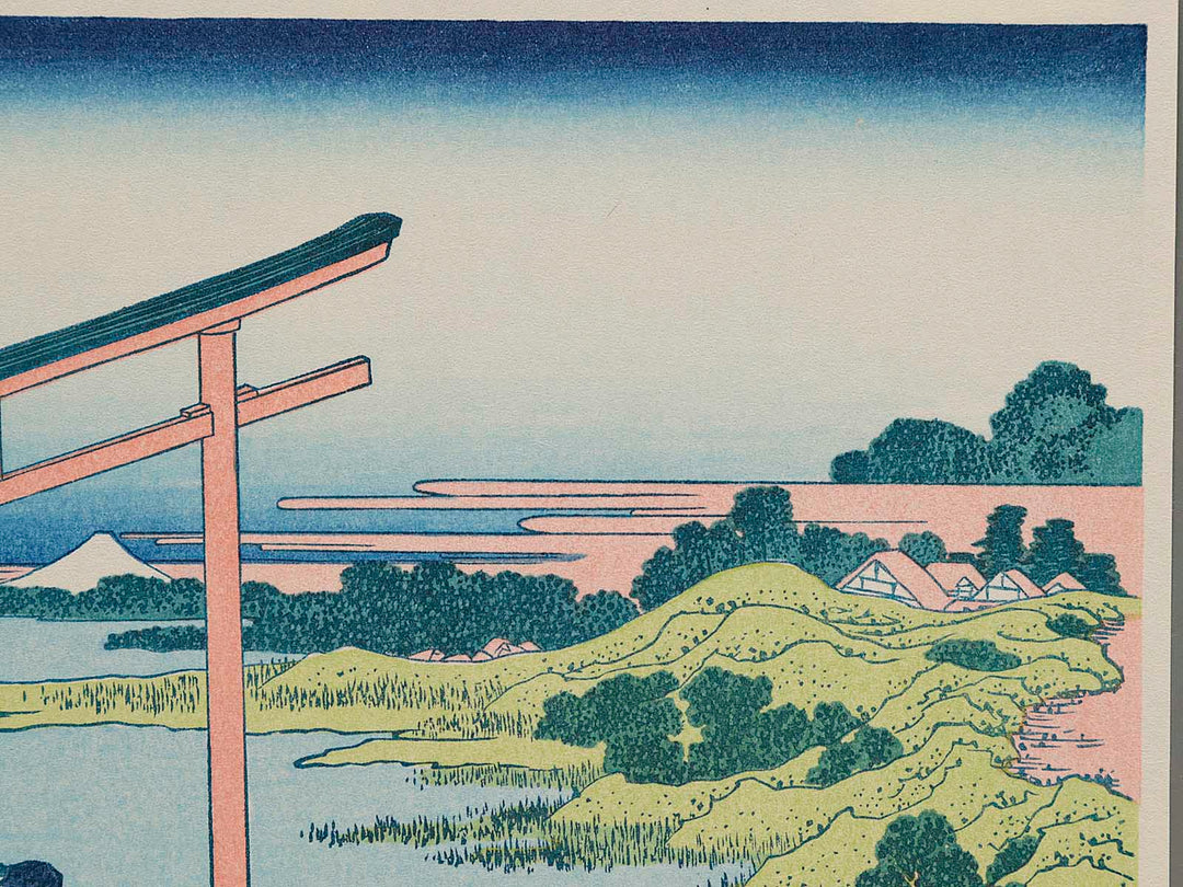 The Coast of Nobuto from the series Thirty-six Views of Mount Fuji by Katsushika Hokusai, (Small print size) / BJ214-060