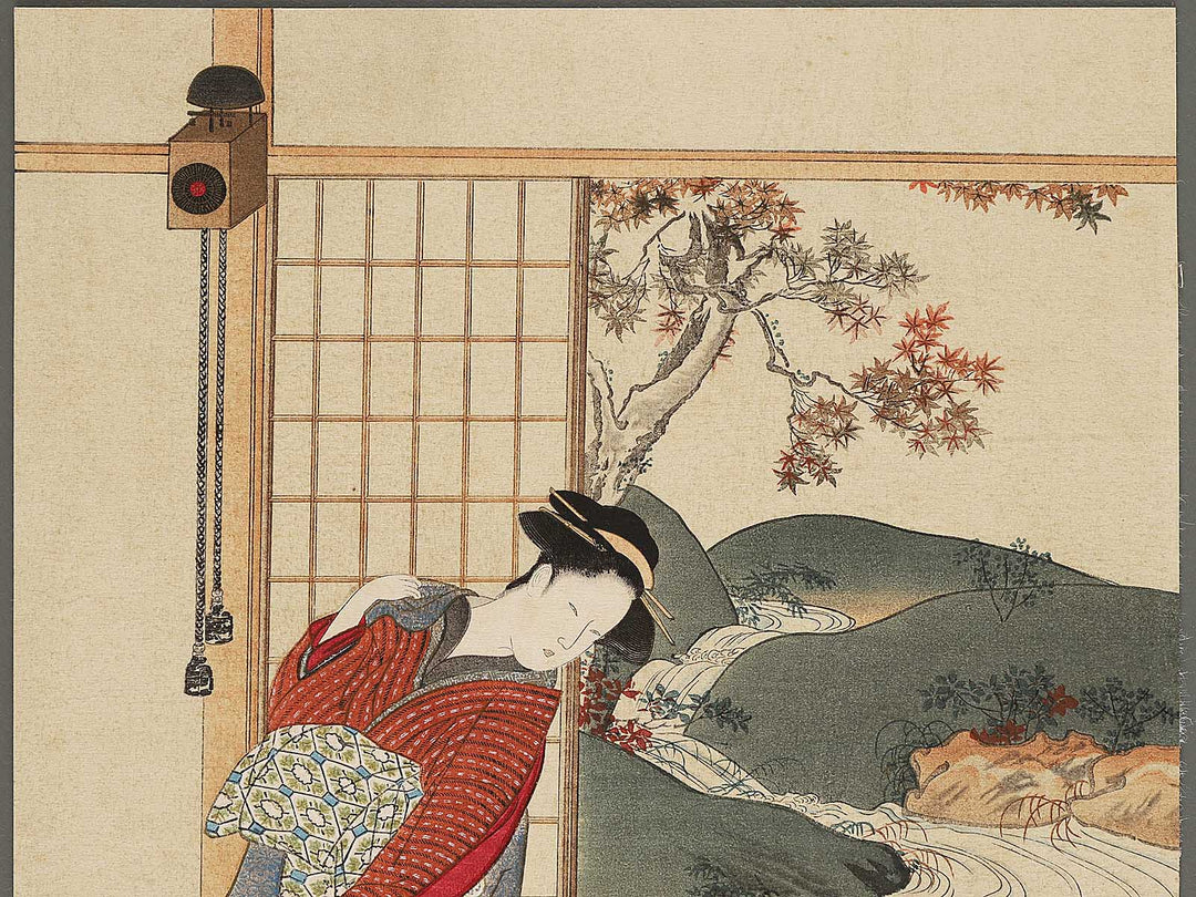 Shobai no fujin by Katsukawa Shunsho, (Medium print size) / BJ294-931