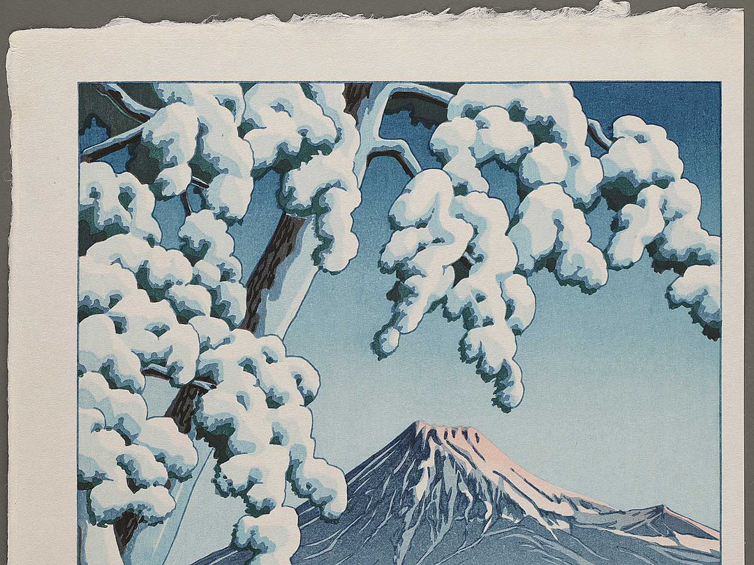 Fuji no sessei (Tagonoura) by Kawase Hasui, (Large print size) / BJ293-965