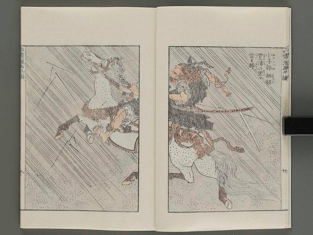 Hokusai manga Volume 9 by Katsushika Hokusai / BJ270-627