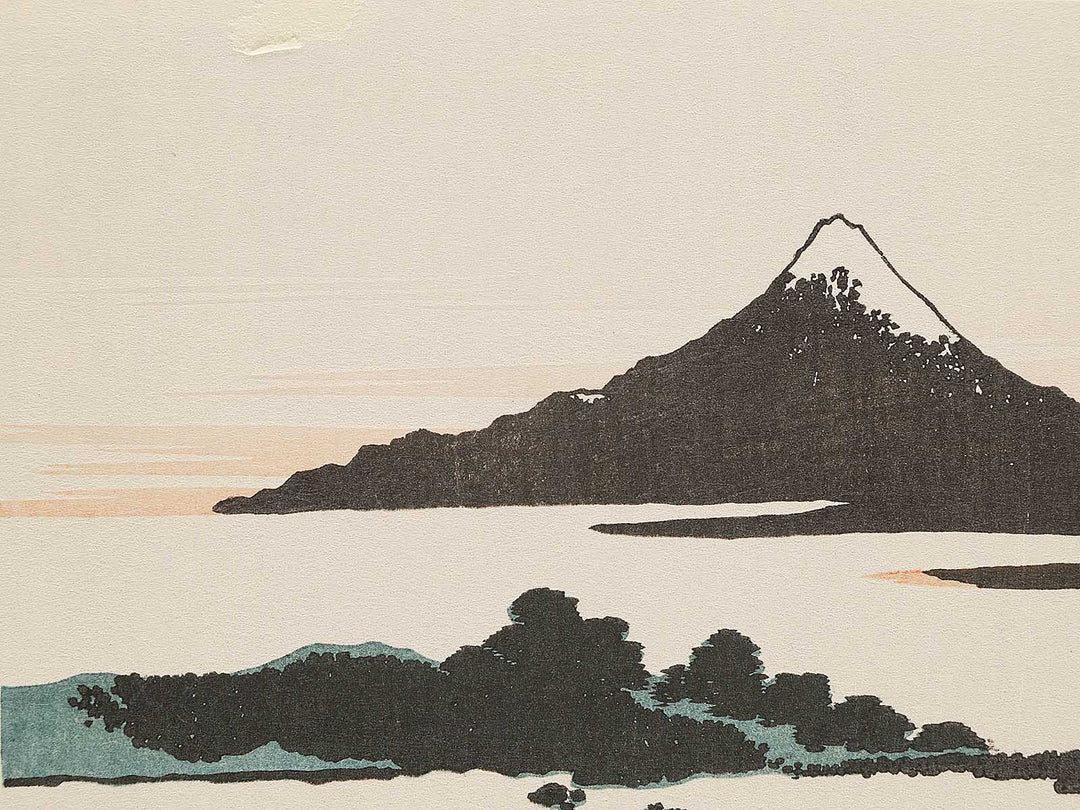 Dawn at Isawa in Kai Province from the series Thirty-six Views of Mount Fuji by Katsushika Hokusai, (Small print size) / BJ293-090